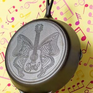 Lodge X Dolly Parton Cast Iron Seasoned 12" Butterfly Skillet